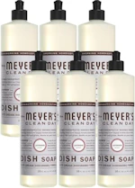 Mrs. Meyer's Dish Soap 6-Pack
