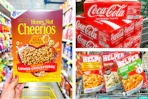 cereal soda helper collage