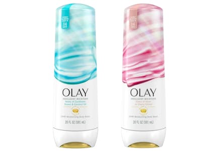 2 Olay Body Washes