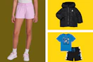 Reebok kids' clothing in a collage