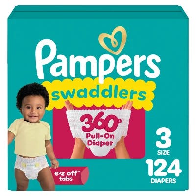 2 Pampers Swaddlers 360 Diaper Boxes