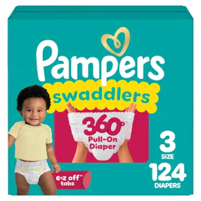 2 Pampers Swaddlers 360 Diaper Boxes