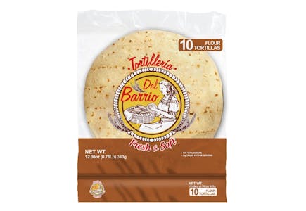 12 Del Barrio Tortillas Packs