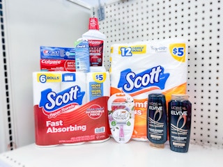 scott loreal elvive crest oral-b colgate bic walgreens haul