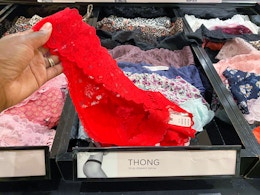 Get 10 Panties for $40 at Victoria's Secret – That's $4 per Pair card image