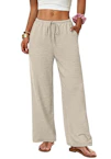 Women's Linen Palazzo Pants