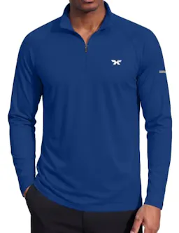 COOFANDY Men's Quarter Zip Pullover