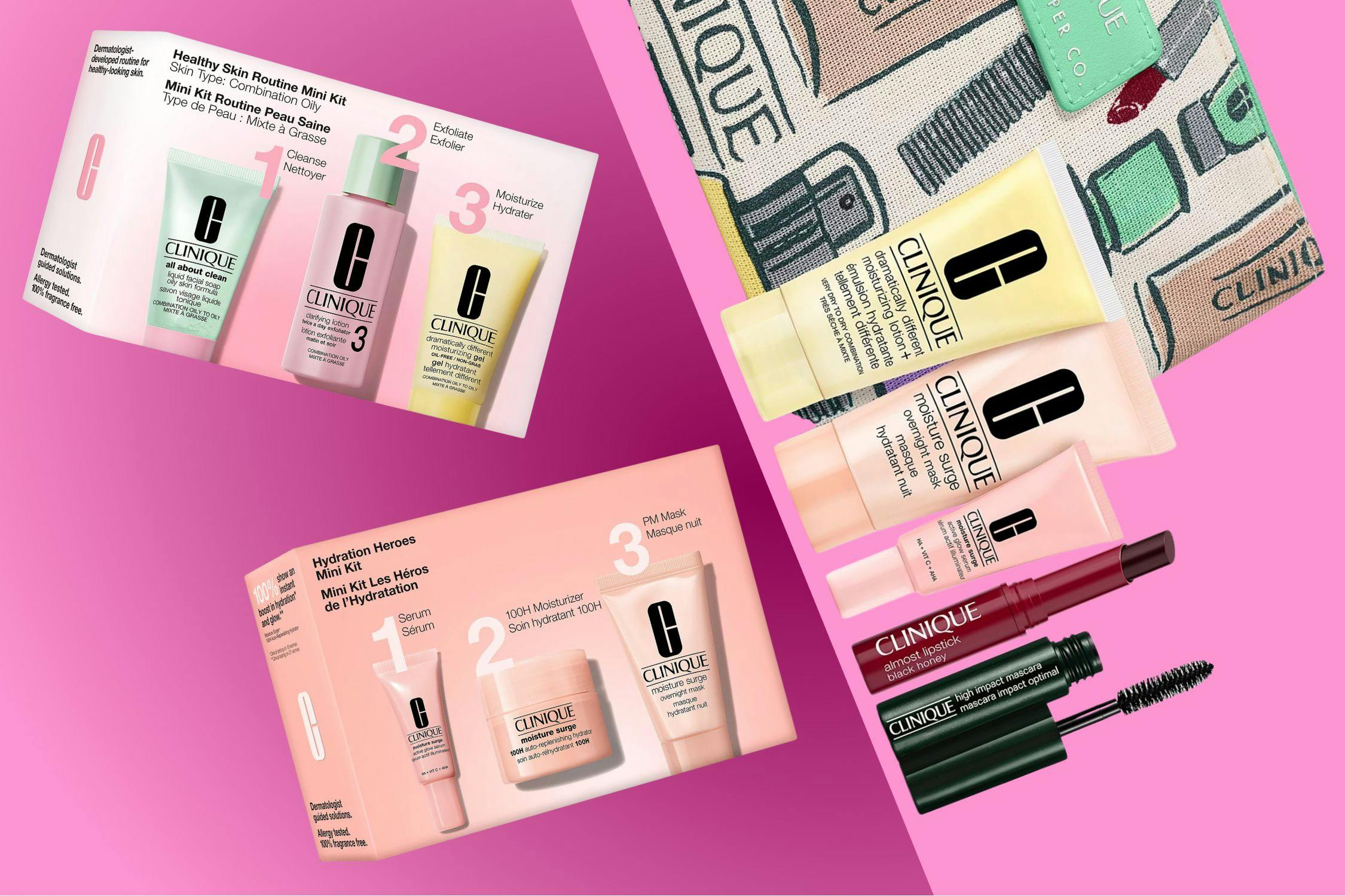3 Clinique gift sets