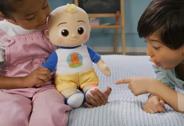 CoComelon Plush Light-Up Doll, Only $11 Shipped at eBay card image