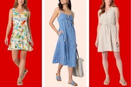 Stock Up for the Season: Casual Dresses, as Low as $17.49 at JCPenney card image