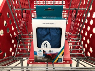 sierra designs hammock in a target cart
