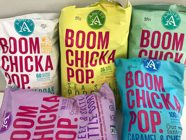 BoomChickaPop Kettle Corn 24-Pack, as Low as $11.03 on Amazon card image