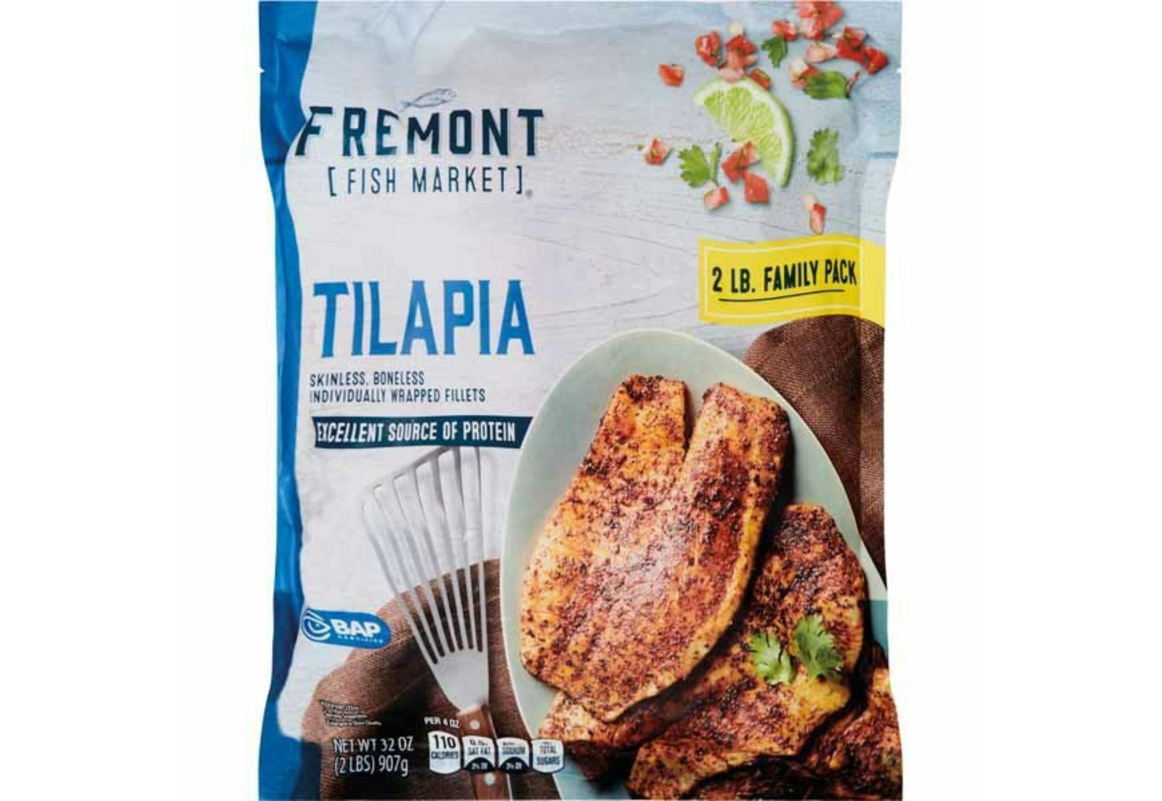 Fremont Fish Market Tilapia Fillets
