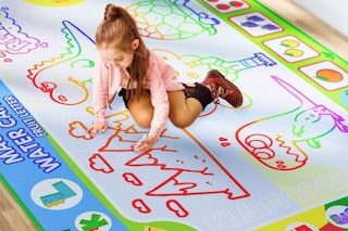 water doodle mat 40 inches by 60 inches