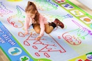 water doodle mat 40 inches by 60 inches