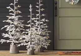 Flocked Pre-Lit Christmas Tree, as Low as $29 at Target card image