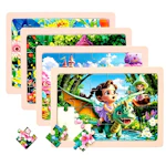 Wooden Puzzles 4-Pack