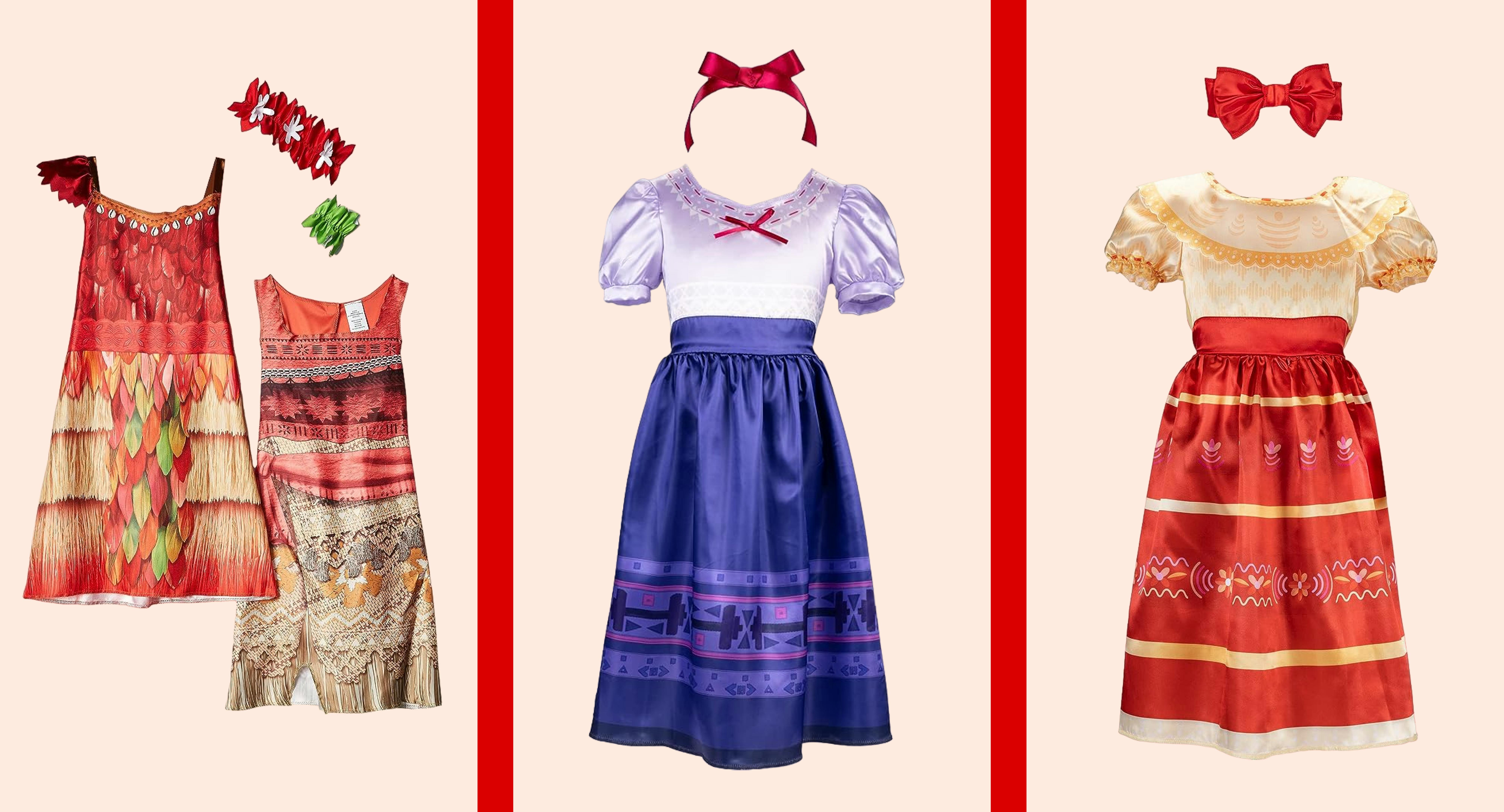 Disney Halloween Costumes: Encanto Dresses Starting at $10, $30 Moana Dress