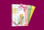 a clay mask skin care set