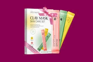 a clay mask skin care set