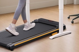 This $170 Under-Desk Treadmill Is Just $80 With Amazon Prime card image