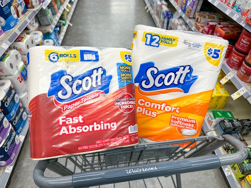 scott paper products walgreens