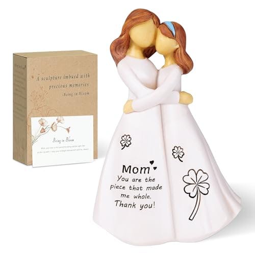 Mother and Daughter Resin Figurine