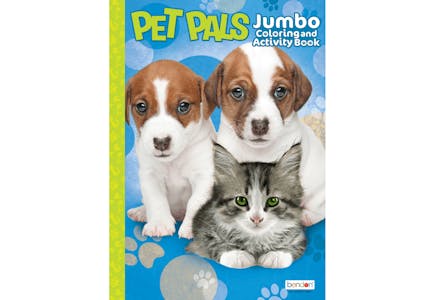 Bendon Pet Pals Jumbo Coloring Book