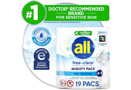 All Mighty Pacs Detergent