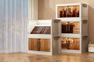 4 or 5 tier storage cabinet