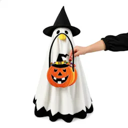 Halloween Ghost Porch Goose Outfit