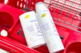 Score $5 Off Dove Whole Body Deodorant at Target and Walmart card image