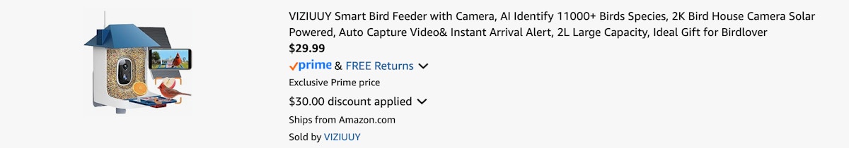 Amazon Smart Bird Feeder 2025 2