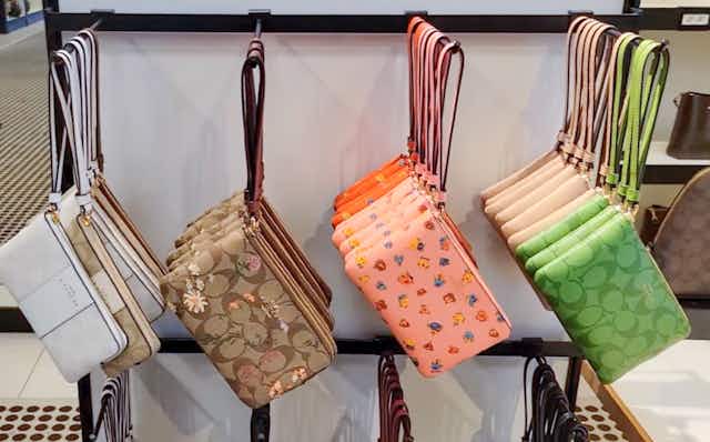 Wristlets Are as Little as $26.40 at Coach Outlet card image