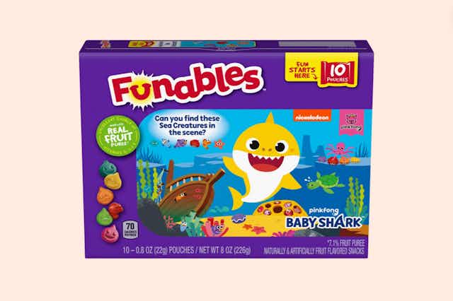 Funables Baby Shark Fruit Snacks, as Low as $1.12 per Box on Amazon card image