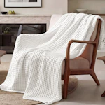 Bedsure Waffle Blanket