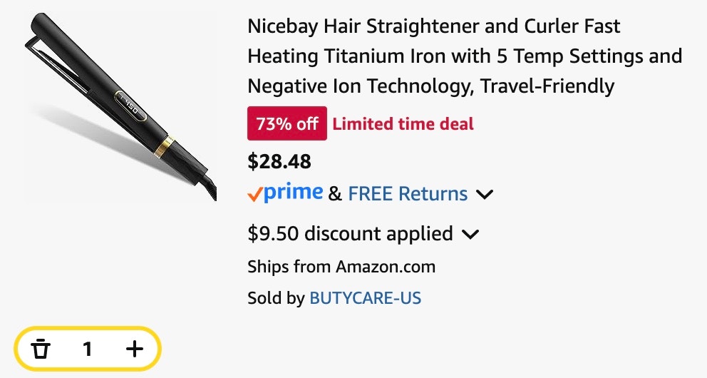 hair straightener
