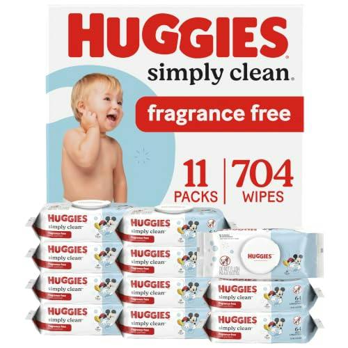 Huggies Simply Clean Wipes 11-Pack