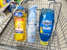 dawn febreze mr. clean in walgreens cart