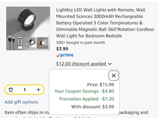 led wall light
