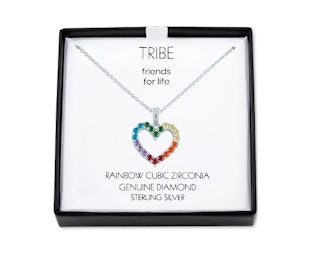 macys heart necklace