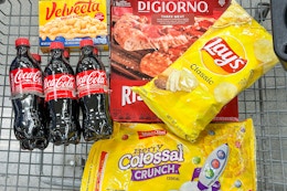 fred meyer matchup groceries in shopping cart