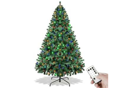 Prelit Christmas Tree