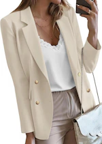KIRUNDO Women's Blazer