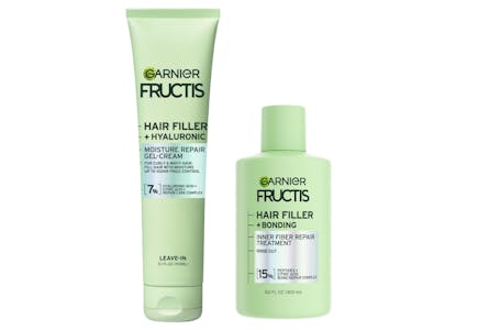 2 Garnier Fructis Hair Filler Products