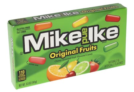 4 Boxes Mike & Ike Candy Boxes