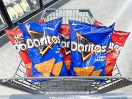 Get 5 Doritos Chips Bags for $9 at Walgreens ($1.80 Each) card image