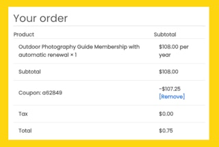 Bounty Outdoor Photography Guide Cart Image $0.75