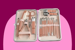 Professional Manicure Set, Under $10 on Amazon card image