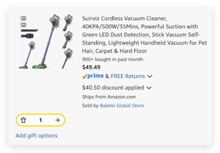 Suirviz Cordless Vacuum Cleaner